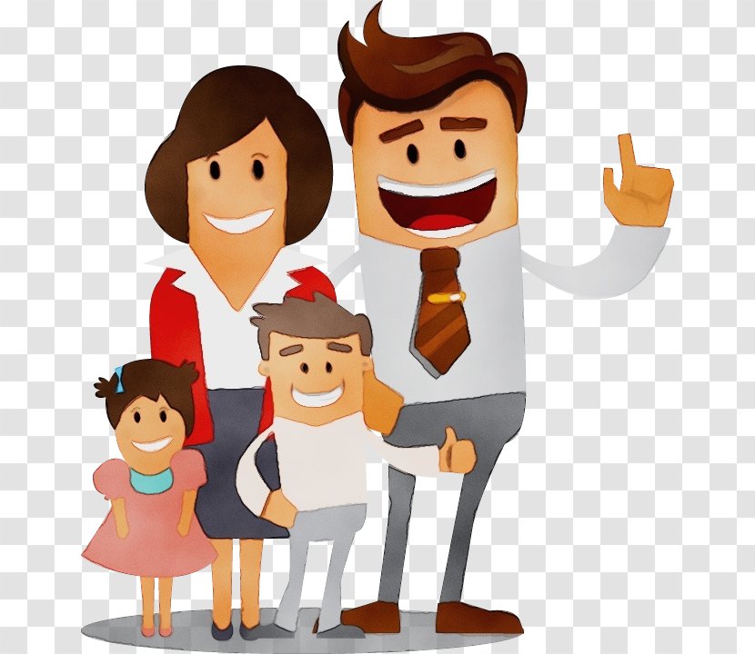 Cartoon People Clip Art Gesture Family Pictures - Sharing Transparent PNG