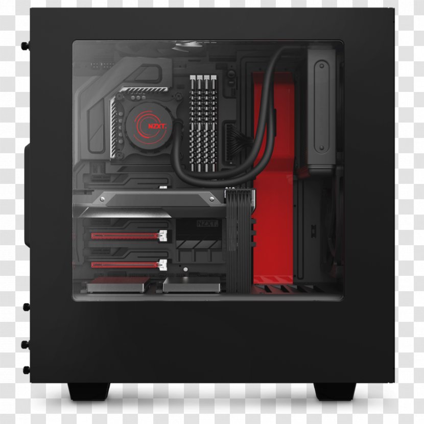 Computer Cases & Housings Power Supply Unit Nzxt ATX Fan - Electronic Device - Cooling Transparent PNG
