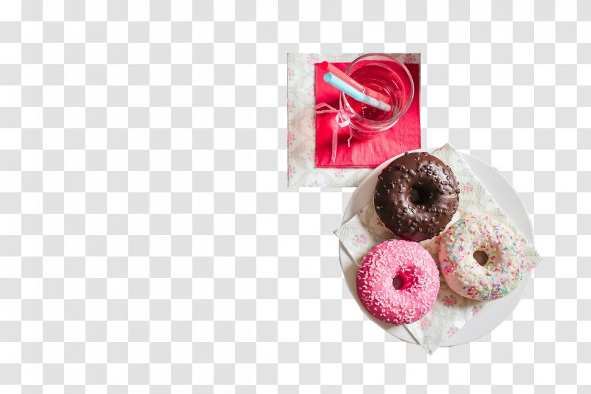 Doughnut Muffin Bakery Dessert Sprinkles - Breakfast Donuts Transparent PNG