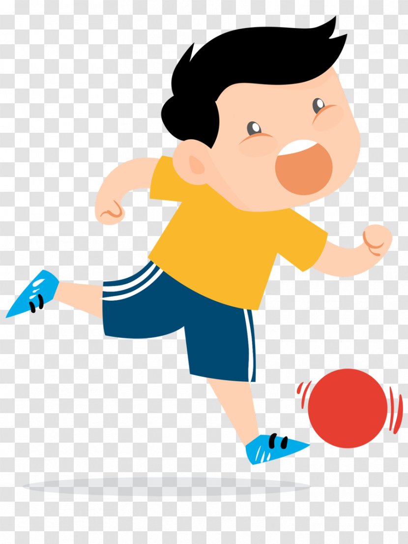 Child Play - Clothing - Cartoon Hand Painted Soccer Boy Transparent PNG