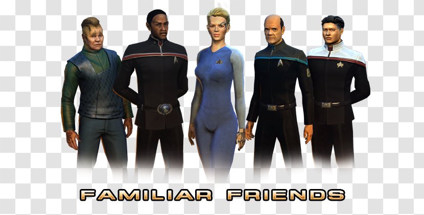 Star Trek Online Harry Kim Tuvok Tom Paris Neelix - Wetsuit - Exploring Mysteries Transparent PNG