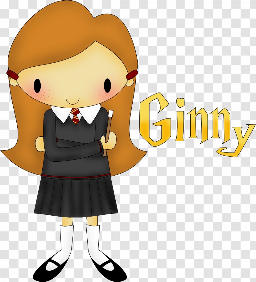 Ginny Weasley Cho Chang Clip Art - Fictional Character - Mascot Transparent PNG