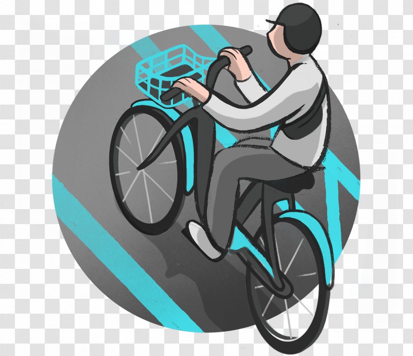 Bicycle Cartoon - Wheel - Accessory Sports Equipment Transparent PNG