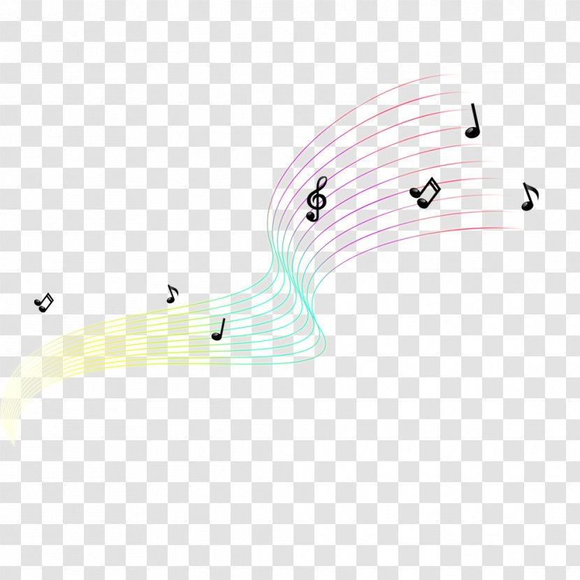 Musical Note Designer - Cartoon - Dancing Notes Transparent PNG