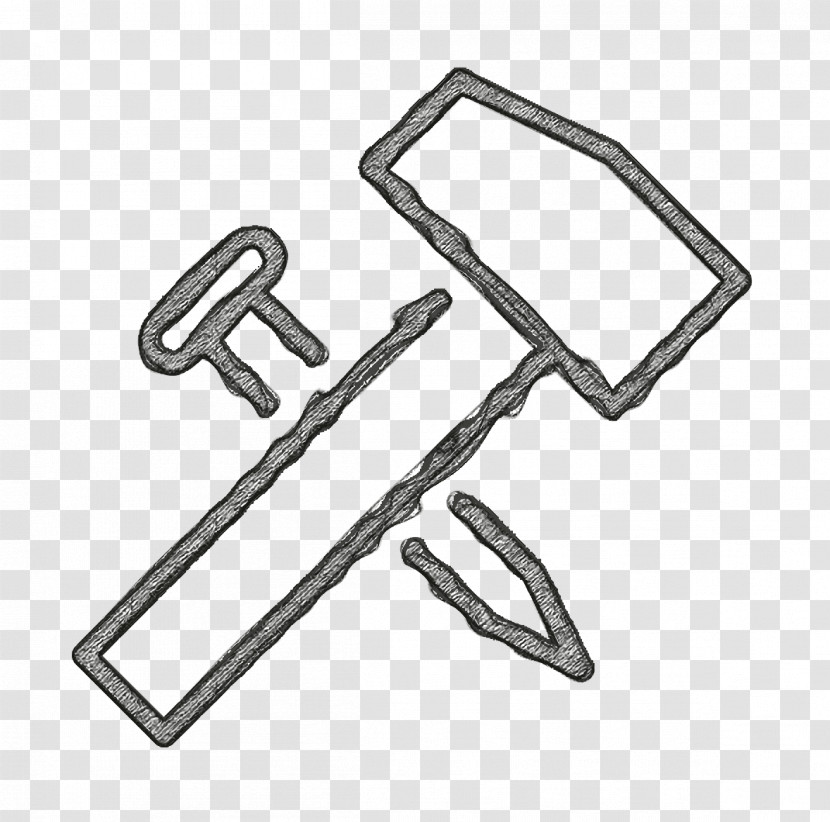 Labor Icon Action Icon Hammer Icon Transparent PNG