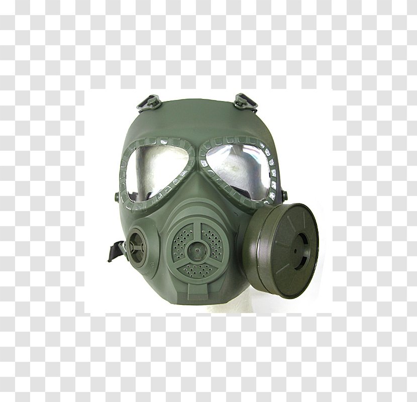 Gas Mask Color - Personal Protective Equipment Transparent PNG