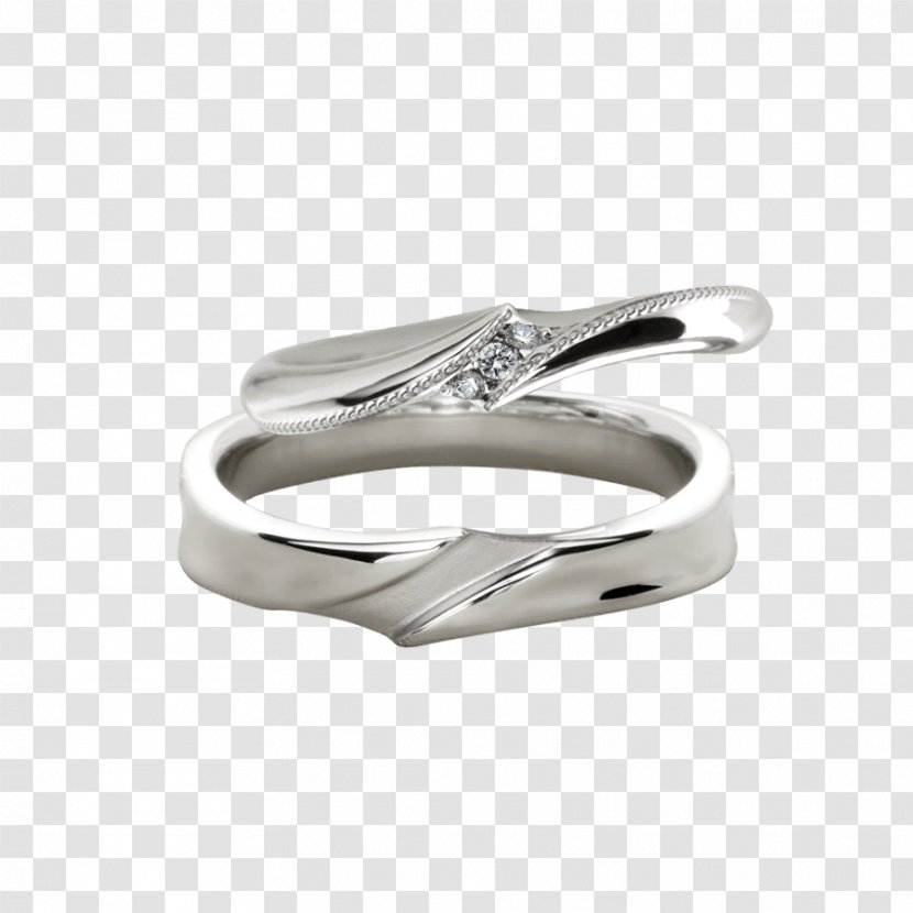 Wedding Ring Diamond Platinum Marriage - Specialty Store Transparent PNG