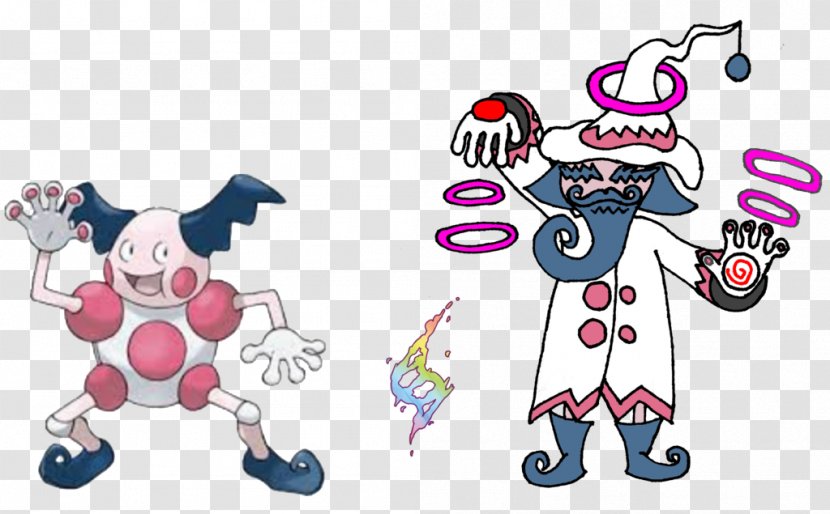 Pokémon Gold And Silver Mr. Mime Artist - Watercolor - Pokemon Go Transparent PNG