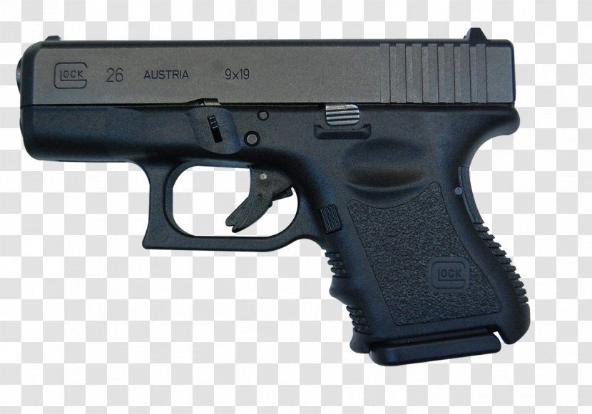 Glock 26 Ges.m.b.H. 9×19mm Parabellum Firearm - Magazine - Handgun Transparent PNG