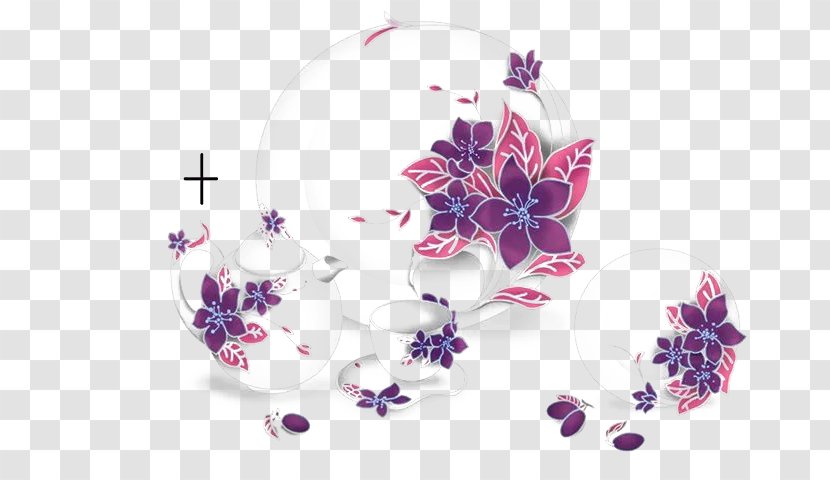 Flower - Pink - Huaci Cup Transparent PNG