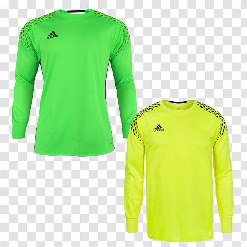 T-shirt Tracksuit Adidas Jersey Goalkeeper - Long Sleeved T Shirt - Youth Transparent PNG
