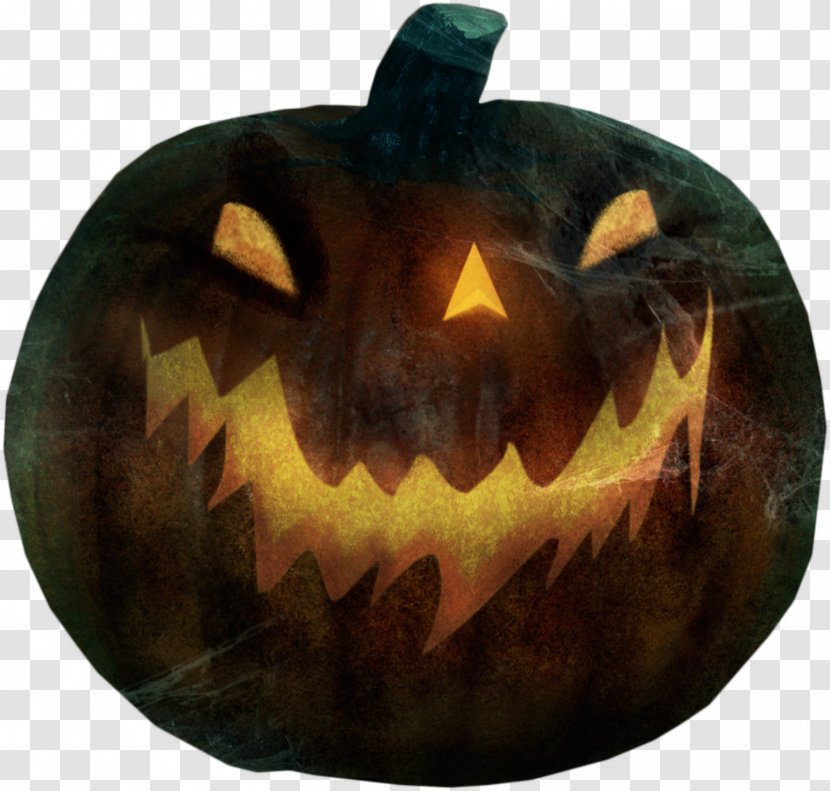 Pumpkin Halloween Cucurbita Desktop Wallpaper - Calabaza Transparent PNG