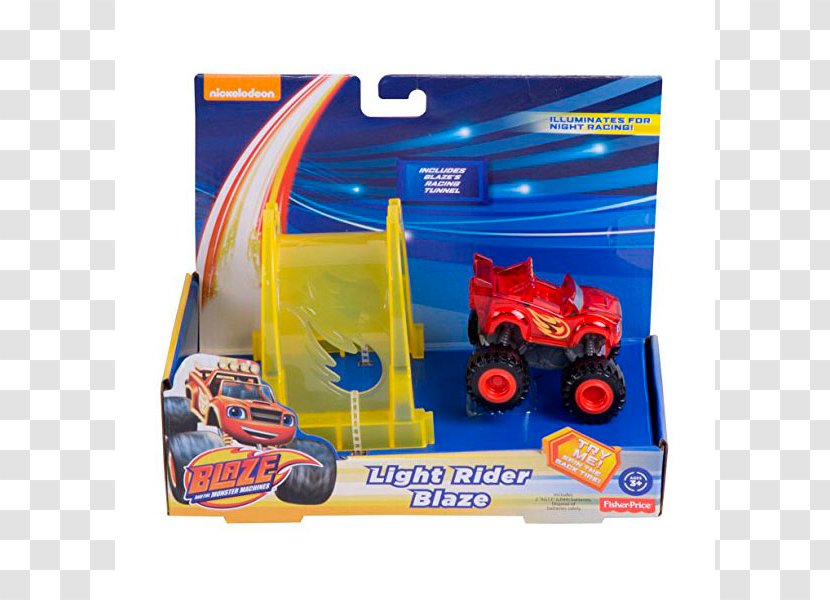 Light Riders Fisher-Price Blaze And The Monster Machines Car Toy - Game Transparent PNG