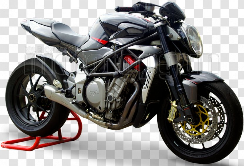 Exhaust System Tire Motorcycle Car MV Agusta - Wheel Transparent PNG