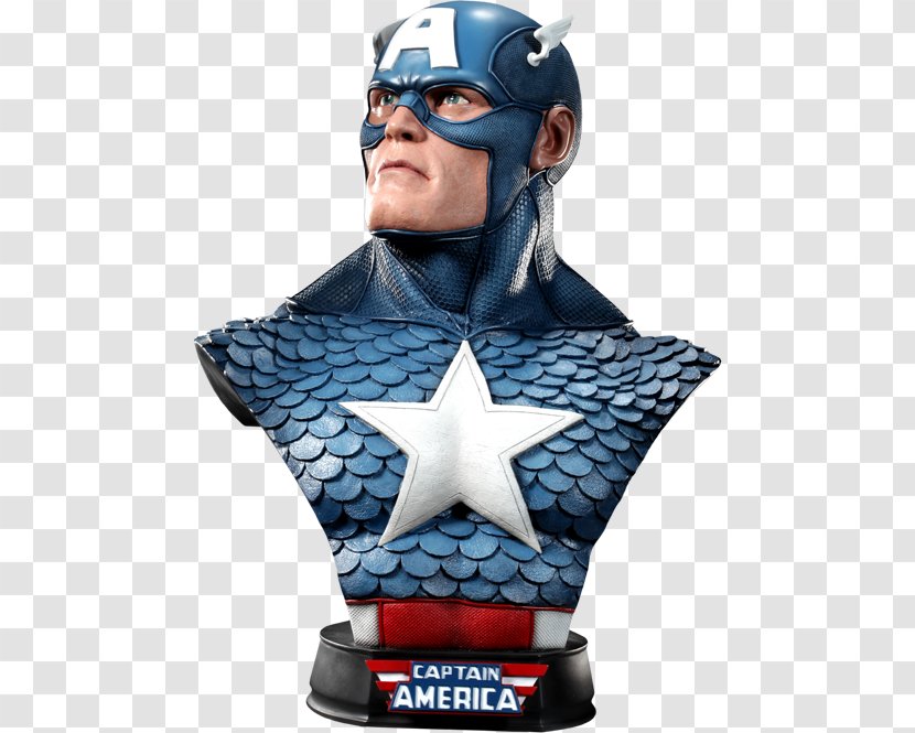 Captain America Bust United States Of Sideshow Collectibles Action & Toy Figures Transparent PNG
