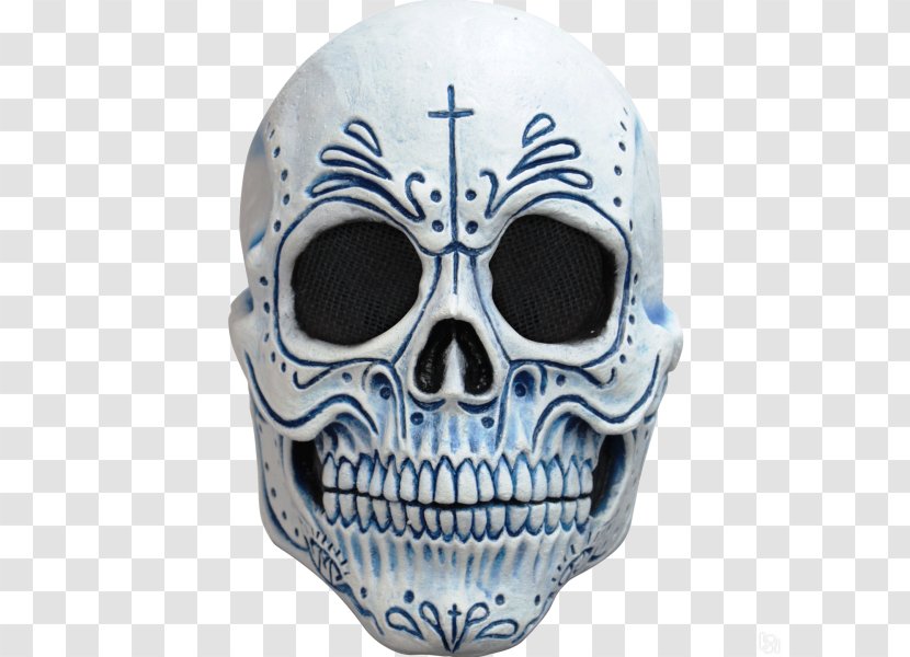La Calavera Catrina Mexican Mask-folk Art Day Of The Dead - Costume - Mask Transparent PNG