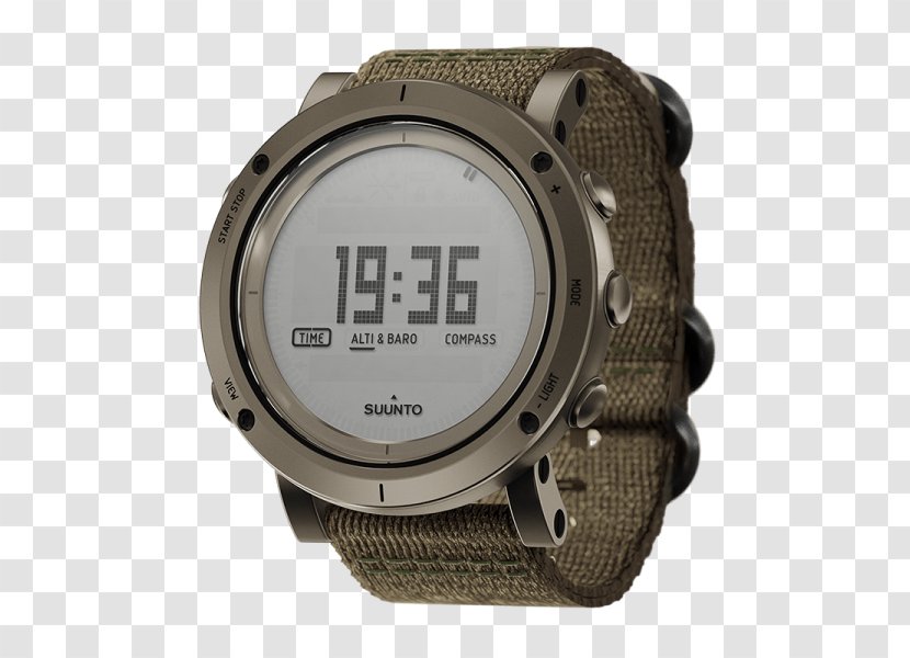 Suunto Essential Outdoor Watch Oy Core Classic Elementum Terra Steel - Collection Order Transparent PNG