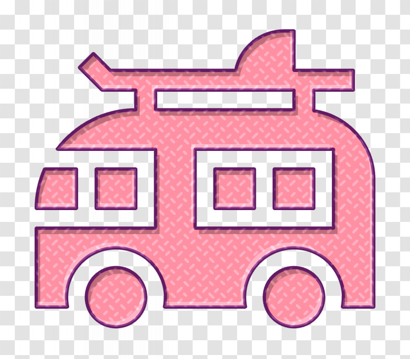 Summer Party Icon Camper Icon Transparent PNG