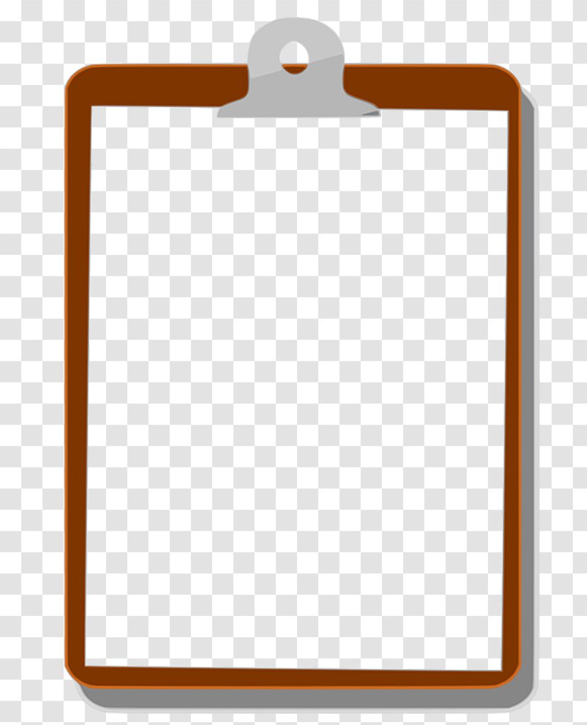 Clipboard Clip Art - Rectangle - U Transparent PNG