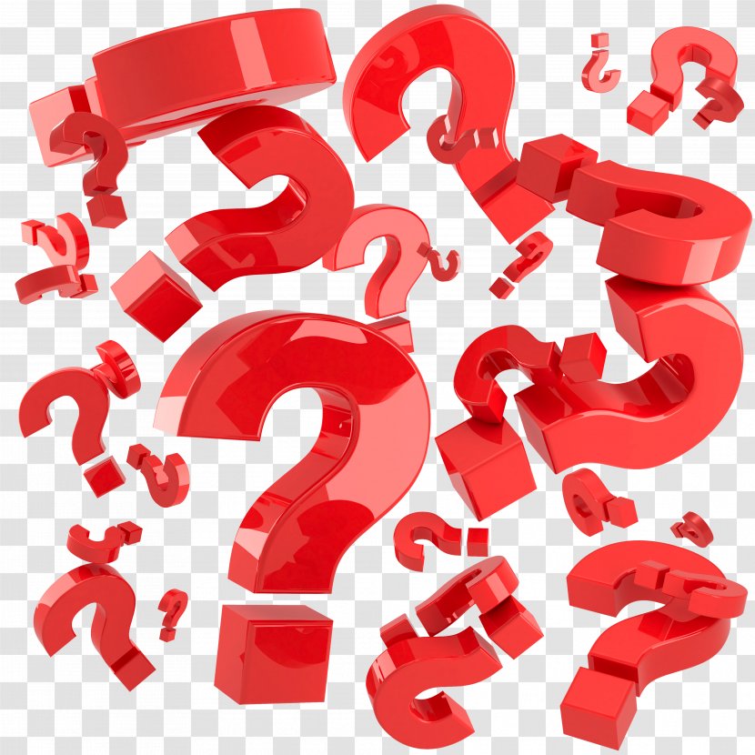 Question Mark Stock Photography Royalty-free - Printing - Red Font Symbol Transparent PNG