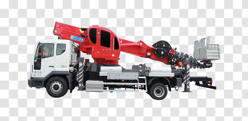 Commercial Vehicle Machine Tow Truck Crane Cargo - Transport Transparent PNG
