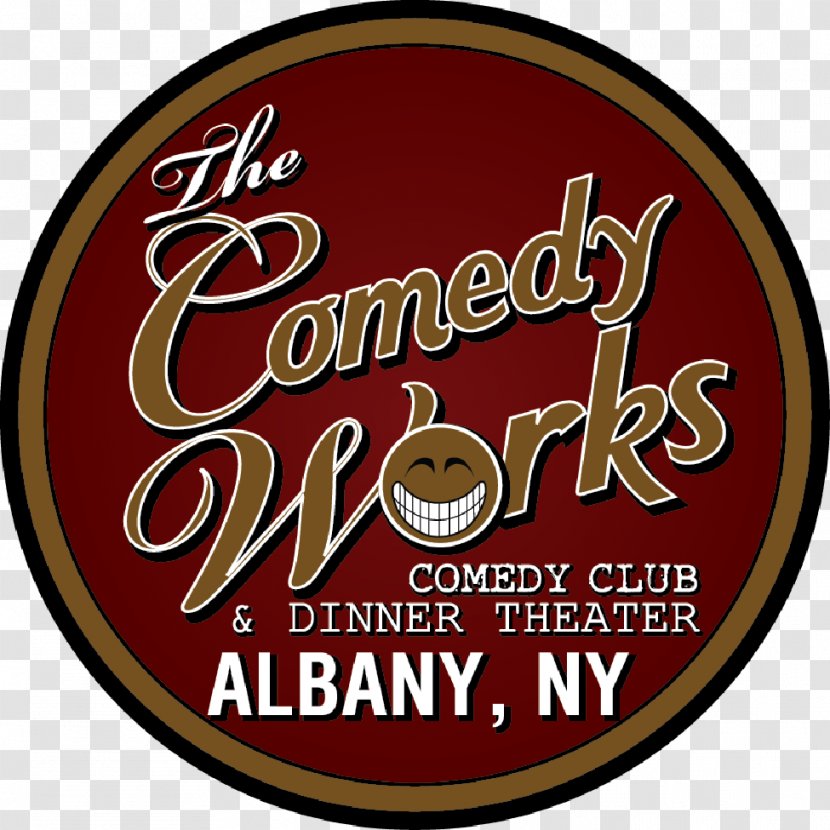 The Comedy Works Logo Label Font - Badge - Go Improv Theater Transparent PNG