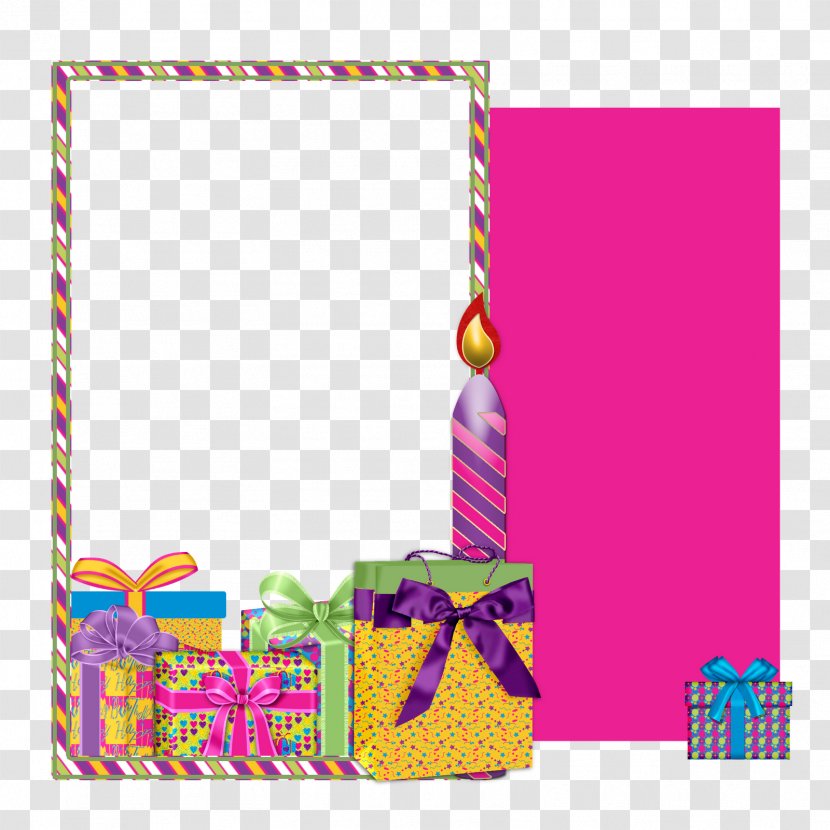 Yellow Area Magenta Rectangle Picture Frames - Pink M - A Bundle Of Balloons Transparent PNG