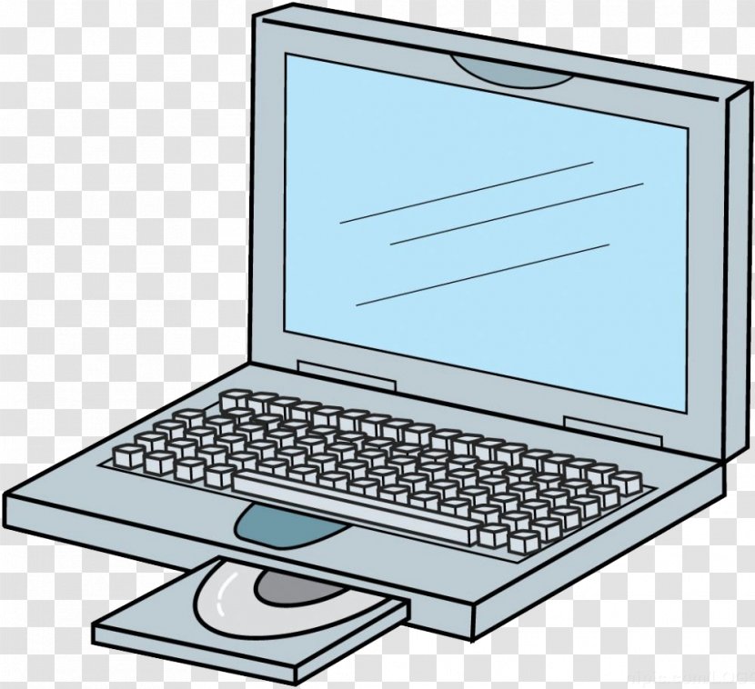 Laptop Computer Keyboard Illustration Transparent PNG