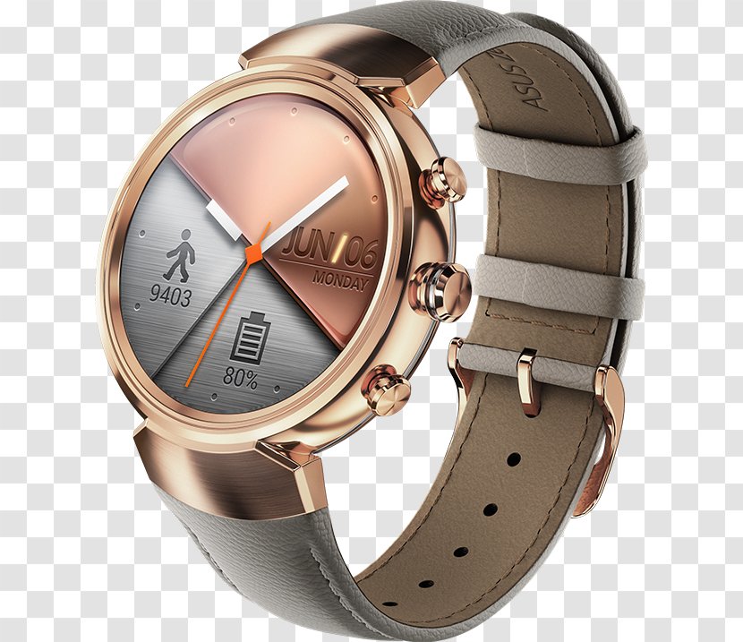 ASUS ZenWatch 3 Smartwatch Apple Watch Series - Asus Zenwatch 2 Transparent PNG