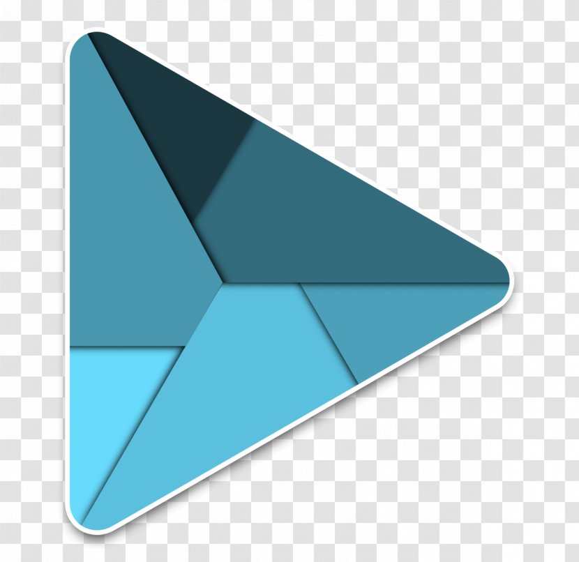 Line Triangle - Turquoise - Keyword Tool Transparent PNG