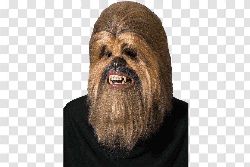 Chewbacca Yoda Latex Mask Halloween Costume Transparent PNG