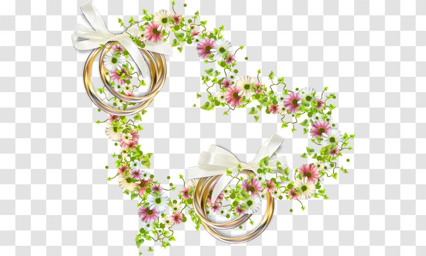 Floral Design Body Jewellery Font Transparent PNG