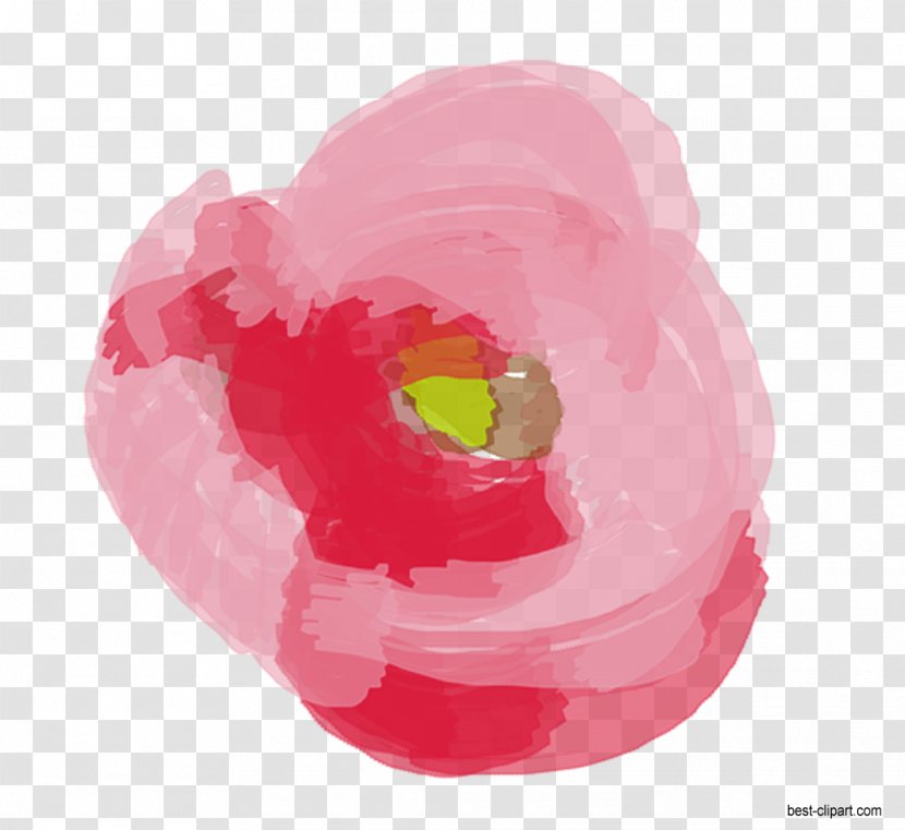 Clip Art Watercolor Painting Free Content Flower Pink - Lip - Autumn Background Transparent PNG