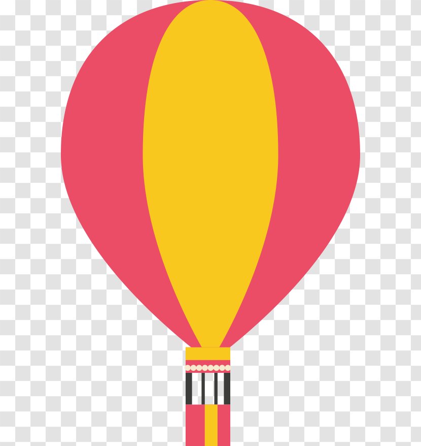 Hot Air Balloon - Vector Transparent PNG