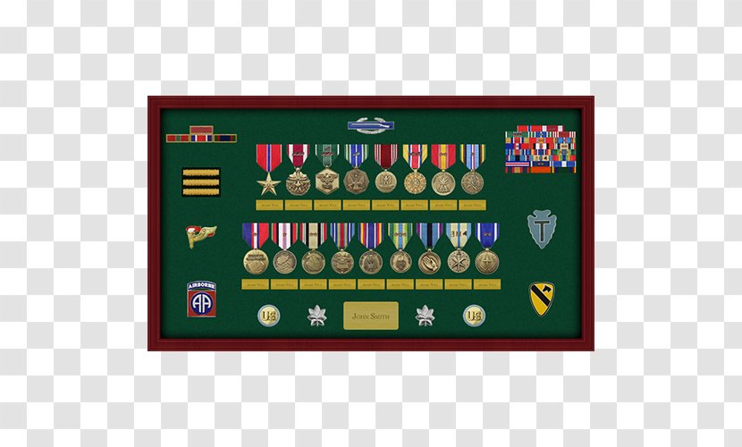 Shadow Box Medal Display Case Military Awards And Decorations - Silhouette Transparent PNG