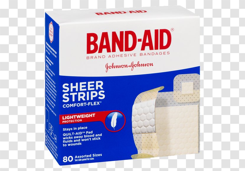 Band-Aid Adhesive Bandage First Aid Supplies Wound - Service Transparent PNG