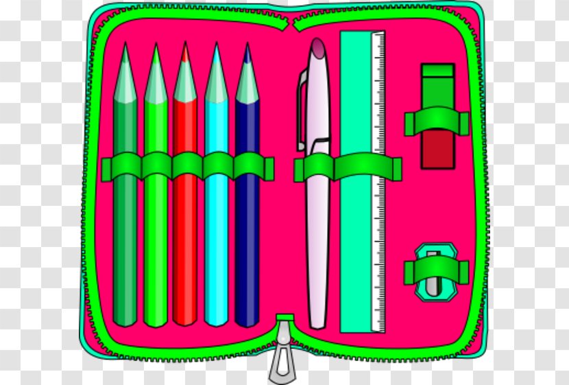 Pen & Pencil Cases Clip Art - Graphic Arts - Box Cliparts Transparent PNG