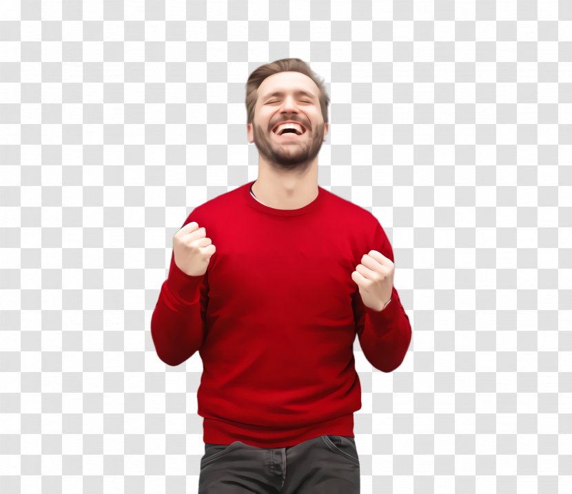 Smiling People - Shirt - Thumb Outerwear Transparent PNG