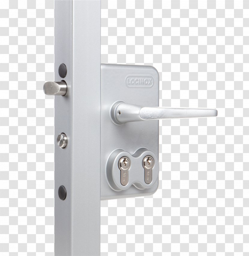 Cylinder Lock Gate Door - Silhouette Transparent PNG