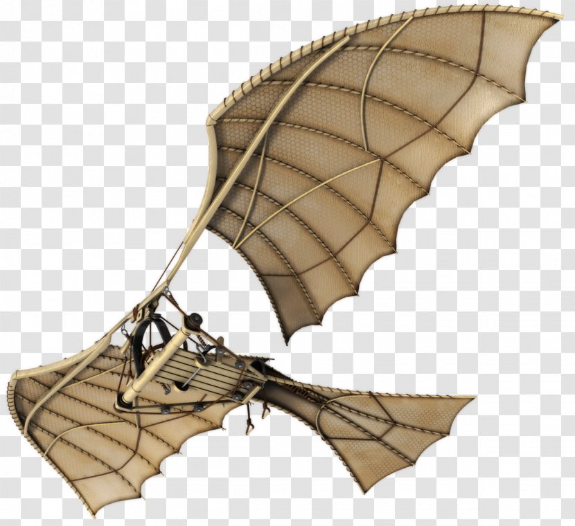 Airplane Flight Ornithopter Early Flying Machines - Royaltyfree - Look Transparent PNG