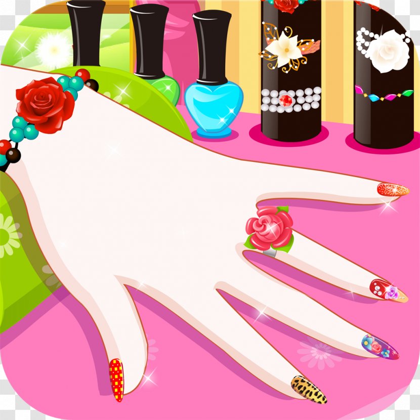 Nails Games Perfect Bride Manicure Game HD Wedding Salon - Finger - Girls SalonSpaNail Transparent PNG