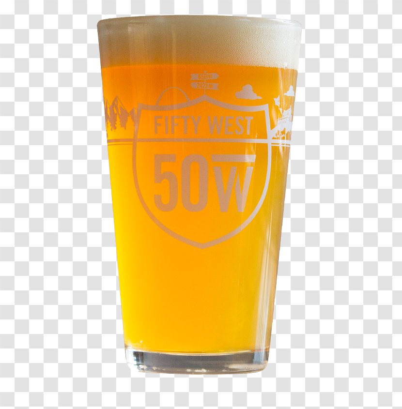 Orange Drink Pint Glass Juice Soft Beer - Imperial Transparent PNG