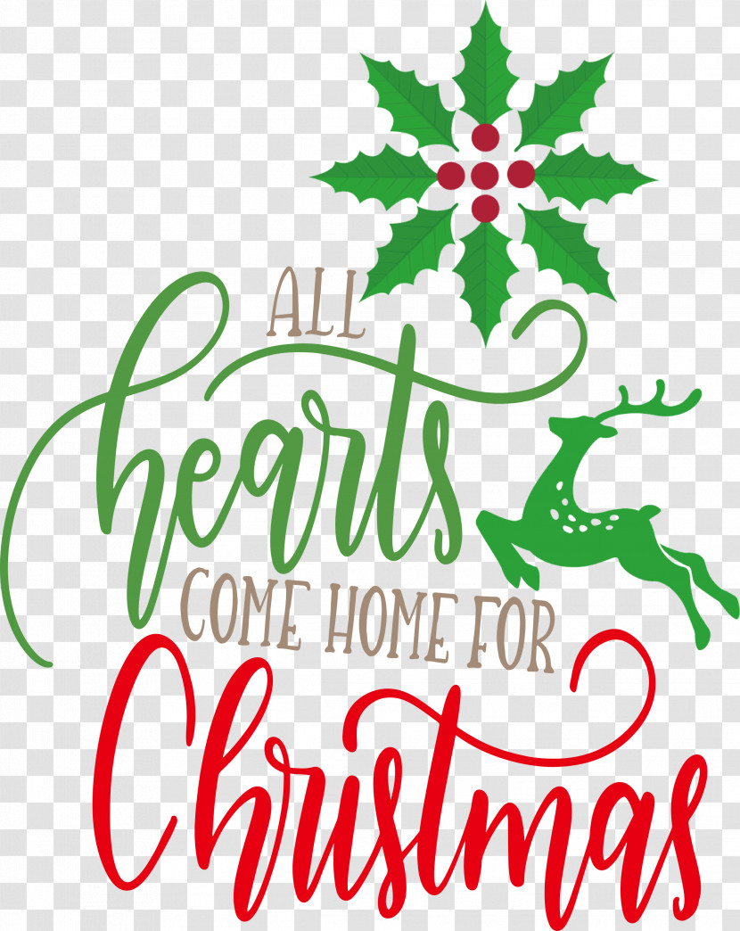 Christmas Hearts Xmas Transparent PNG