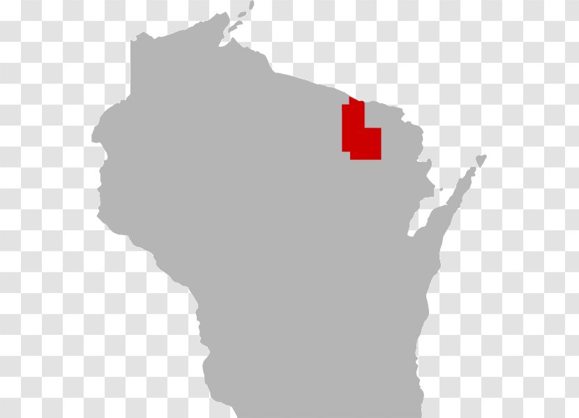 Wisconsin Map Royalty-free - United States Transparent PNG