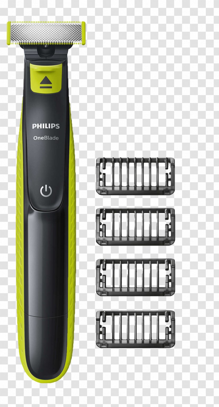 Electric Razors & Hair Trimmers Philips Norelco OneBlade Shaving - Beard - Razor Transparent PNG