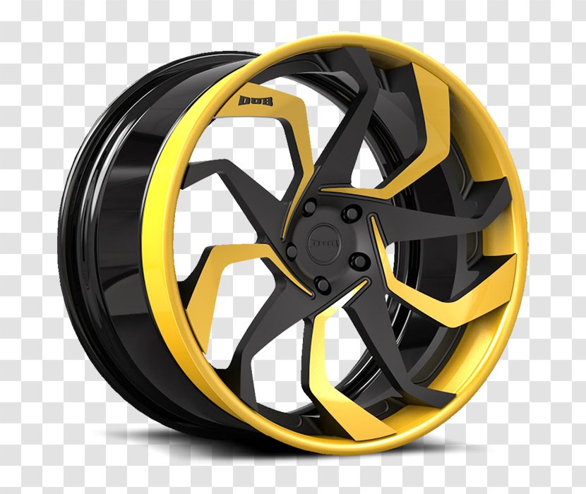 Alloy Wheel Spoke Tire Car Transparent PNG