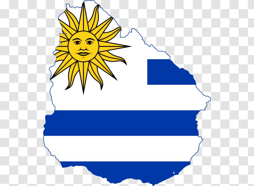Flag Of Uruguay Map India - The Republic Macedonia - Uruguai Transparent PNG