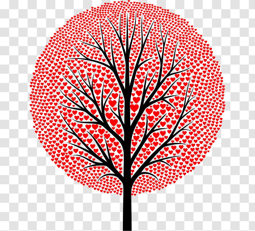Tree Heart Clip Art - Symbol Transparent PNG