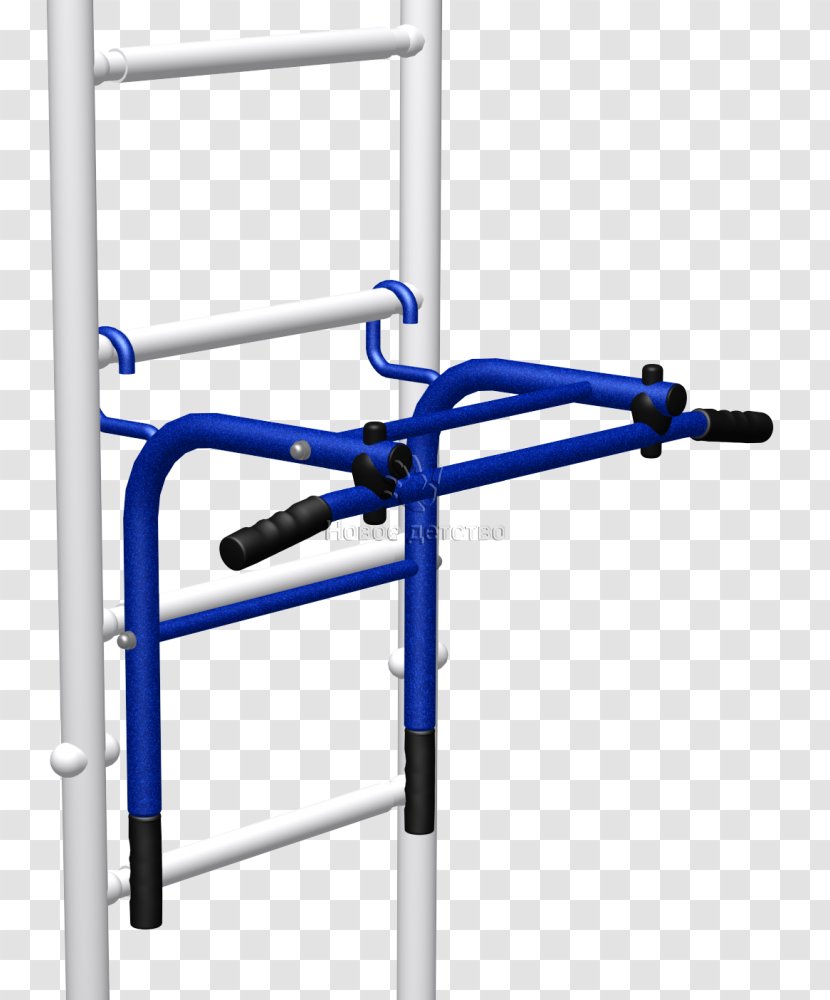 Parallel Bars Horizontal Bar Wall Exercise Machine Blue - Red - Atlant Sport Magazin Sportivnogo Oborudovaniya Transparent PNG