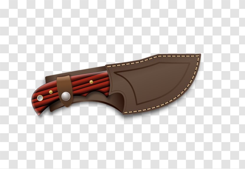 Bowie Knife Hunting & Survival Knives Utility Kitchen - Hardware Transparent PNG